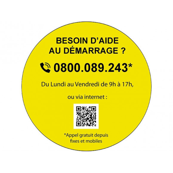 Poêle à gaz 4.1kW, GH741RM
