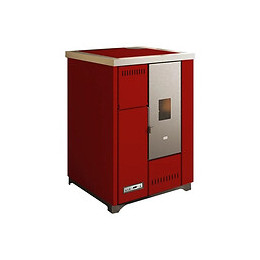 Cuisinière À Granulés Encastrable Léa 7,5kw Bordeaux Sannover