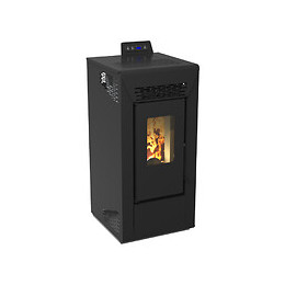 Poêle À Granulés Air Anita 10 Kw Sannover Noir