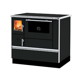 Cuisinière Bois Chauffage Seul Sannover 7 Kw Gris Anthracite