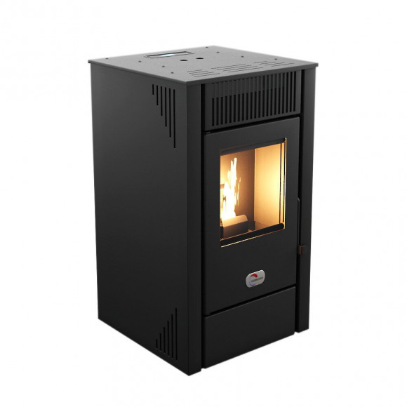 Poêle À Granulés Air Anita 10 Kw Sannover Noir