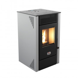 Poêle À Granulés Air Anita 10 Kw Sannover Blanc