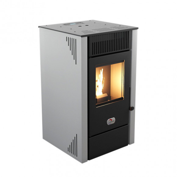 Poêle À Granulés Air Anita 10 Kw Sannover Blanc