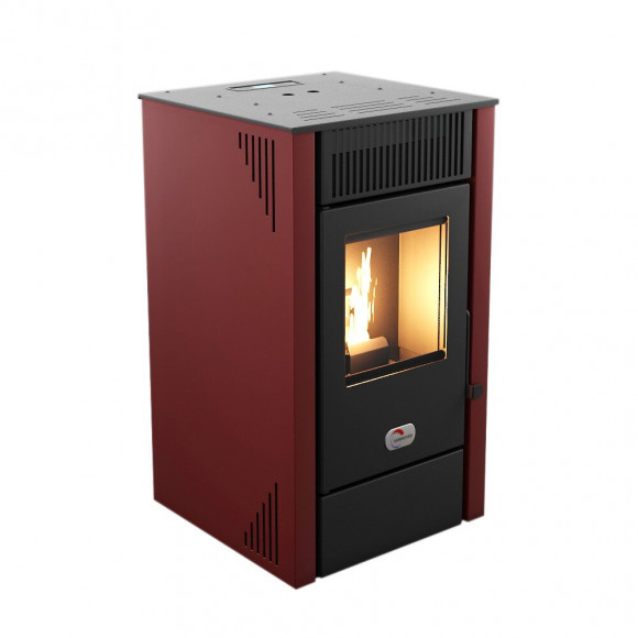 Poêle À Granulés Air Frida 7 Kw Sannover Bordeaux