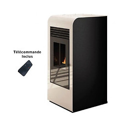 Poêle À Granulés Air Giada 9,5kw Blanc Sannover