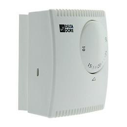 Thermostat d'ambiance mécanique filaire - 230 V - pour chaudière