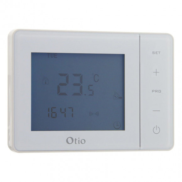 Thermostat Programmable Filaire Blanc - Otio