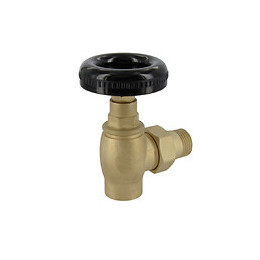 Robinet Manuel Volant Noir Pour Radiateur Fonte