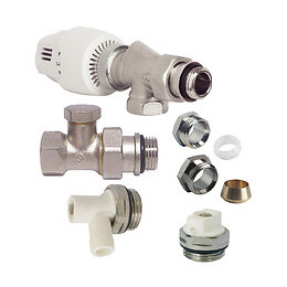 Kit Thermostatique Equerre Inv Nickele