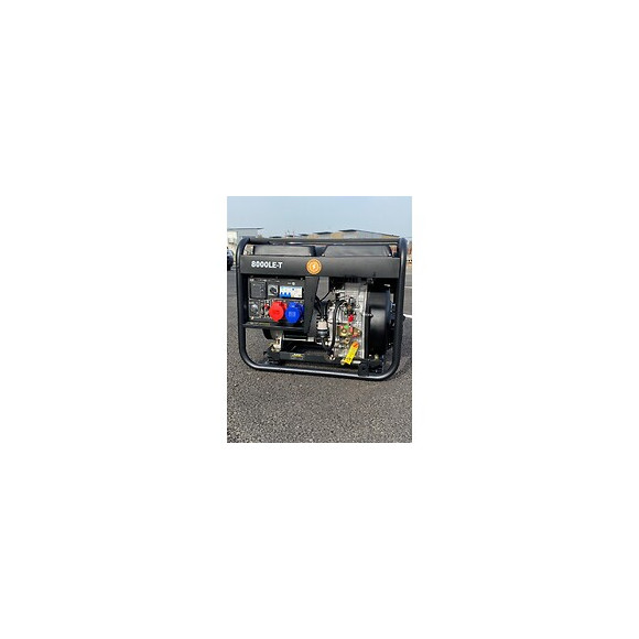 Kompak Groupe Électrogène 6400w Diesel 230v/400v K8000le-t