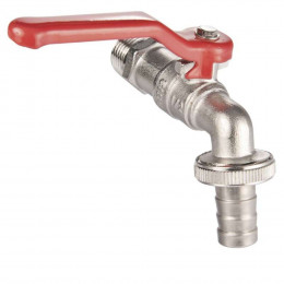 Robinet 1/4 De Tour En Laiton 1/2 Pouce