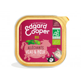 Barquette Bio Chat Sans Céréales 85g Veau/Boeuf frais