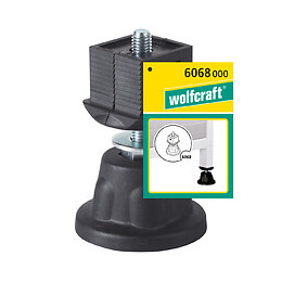 Embout de pied sur vérin WOLFCRAFT pour établi d'atelier 