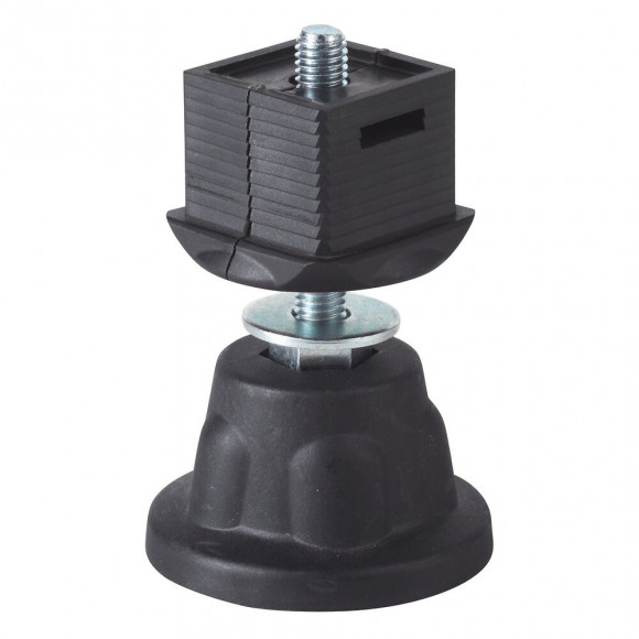 Embout de pied sur vérin WOLFCRAFT pour établi d'atelier 