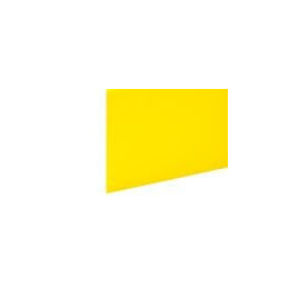 Plaque PMMA jaune maïs opaque 4201 1x1m