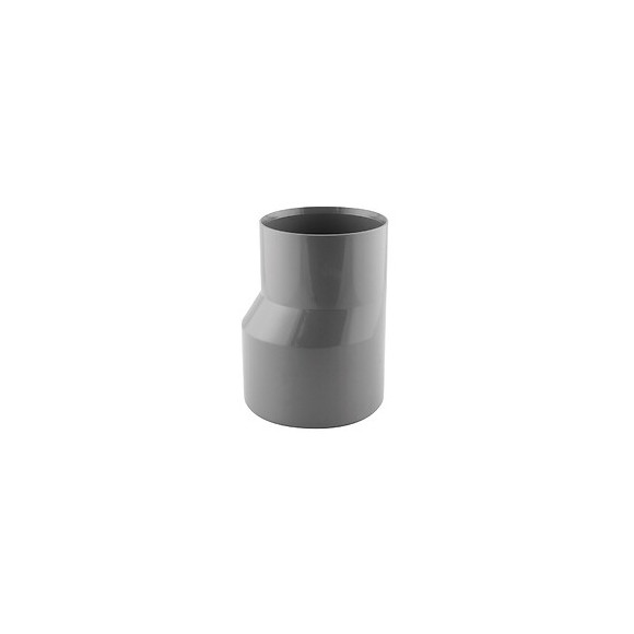 Réduction excentrée PVC mâle/femelle D.100x80