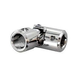 Cardan hexagonal 10 /rond 12mm acier nickelé - 1 pièce