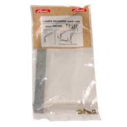 Hampe Galva chantournée pour chevron nicoll