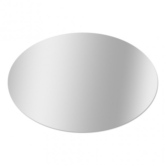 MIROIR BORDS POLIS OVALE 60X40