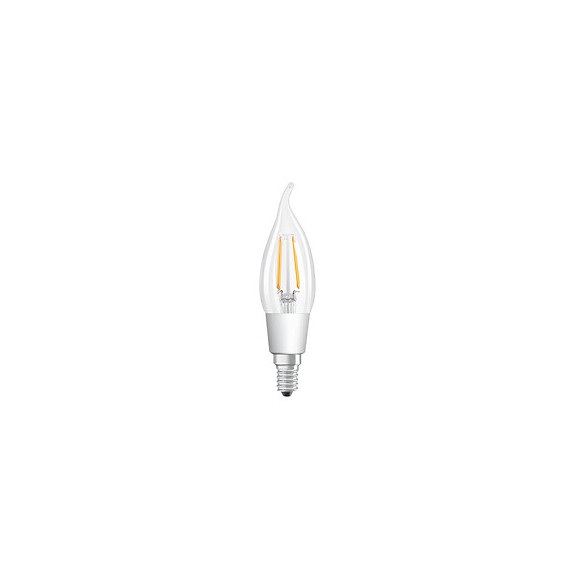 Ampoule LED Flamme coup de vent filament variable 6W 40 E14 chaud