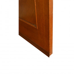 Bas de porte adhésif mousse eco marron