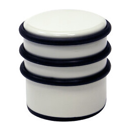 Bloque Porte  blanc Laqué. 1,2Kg