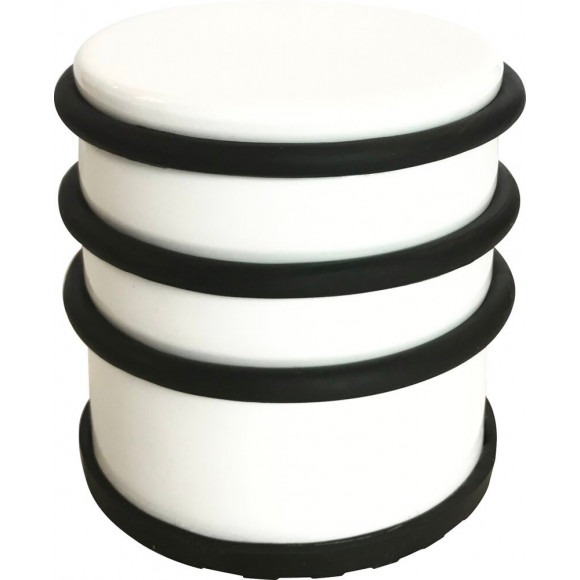 Bloque Porte  blanc Laqué. 1,2Kg