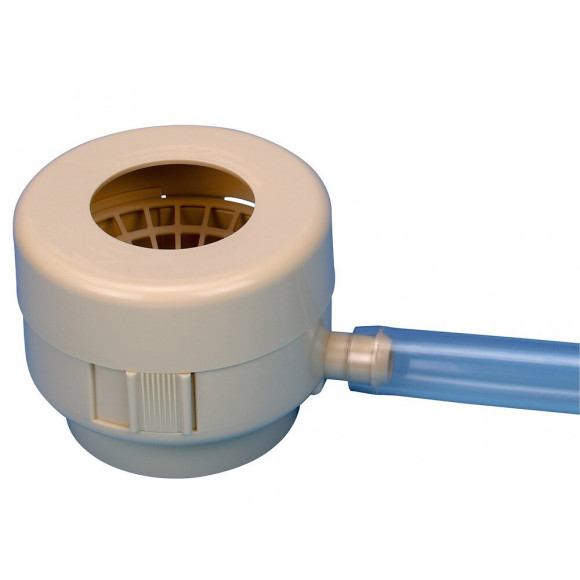 Collecteur eaux pluviales pour tube descente D80-100 gris sable