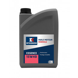 MC Kenzie Huile 15W40 essenec 2 litres ACEA A3/B4 API SL