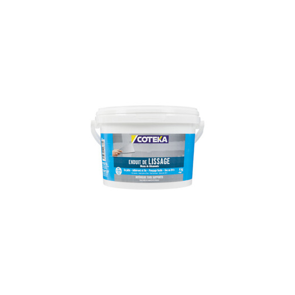 Enduit de lissage pâte 4 kg  COTEKA