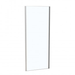 Paroi fixe largeur 80 cm en verre 6 mm transparent