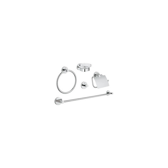 Set Accessoires Essentials 40344001, Chrome