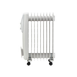 Radiateur À Bain D'huile 2000w Gris - Bu2620f0