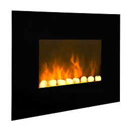 Cheminée Électrique 2000w Noir - Black Fire
