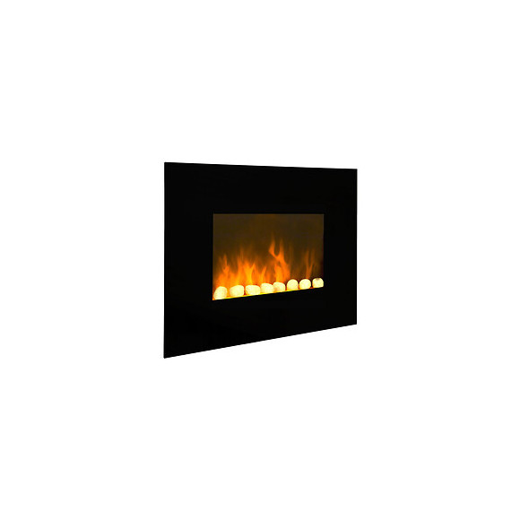 Cheminée Électrique 2000w Noir - Black Fire