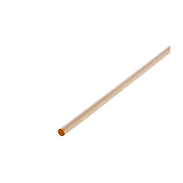 Tourillon lisse hêtre diamètre 6mm / 1m