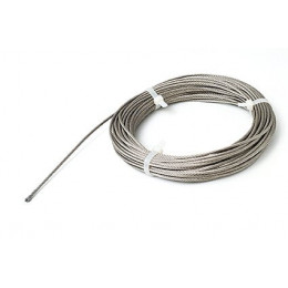 Cable inox 3 mm lg 25 m