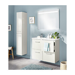 Colonne sable MDF 2 portes 170X30X30 cm