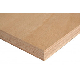 Contreplaqué marine okoumé 250x122cm épaisseur 15mm