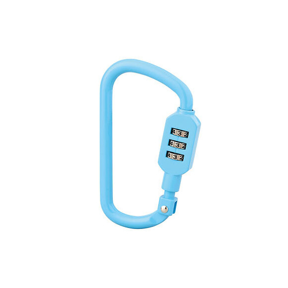 Mousqueton a combinaison 3 viroles