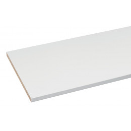 Plan de travail postformé 3050x635x38mm Blanc
