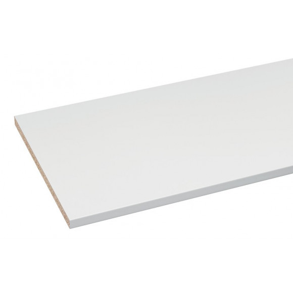 Plan de travail postformé 3050x635x38mm Blanc