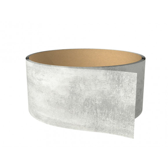 Rouleau de bande de chant mélaminé Béton blanc