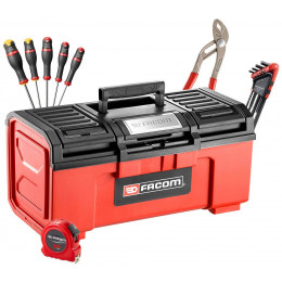 BOITE A OUTILS FACOM + 16 OUTILS