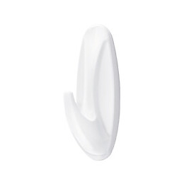 Crochet Plastique Design Blanc Moyen Modèle