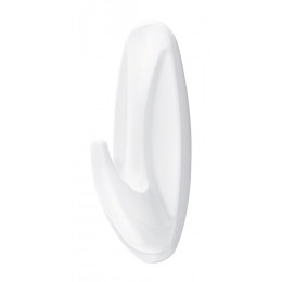 Crochet Plastique Design Blanc Moyen Modèle