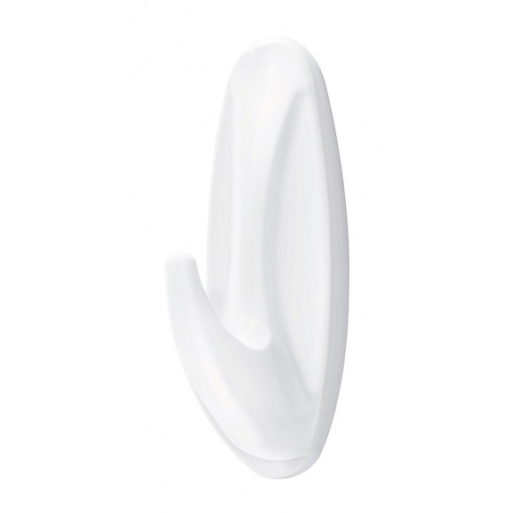 Crochet Plastique Design Blanc Moyen Modèle