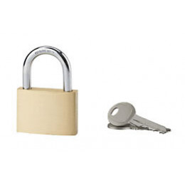 Cadenas laiton 45mm anse acier 2 clés