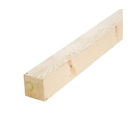 Tasseau brut sapin du nord 75x75mm L.2.40m
