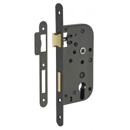 Boitier serrure encastrer axe 50mm cylindre réversible